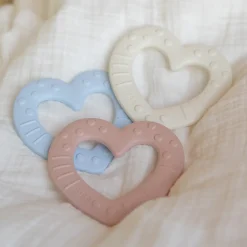 Bibs Baby Bitie Heart Bijtring Sage