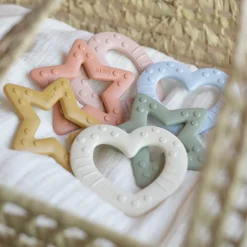 Bibs Baby Bitie Star Bijtring Ivory