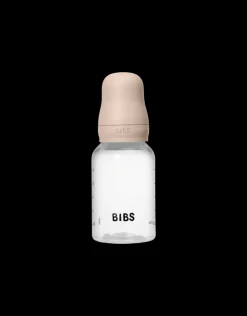 BIBS Baby Fles Rond Latex 150 ml Slow Flow Blush