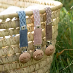 Bibs Fopspeenkoord Sand/Ivory