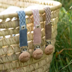 Bibs Speenkoord Blush / Ivory