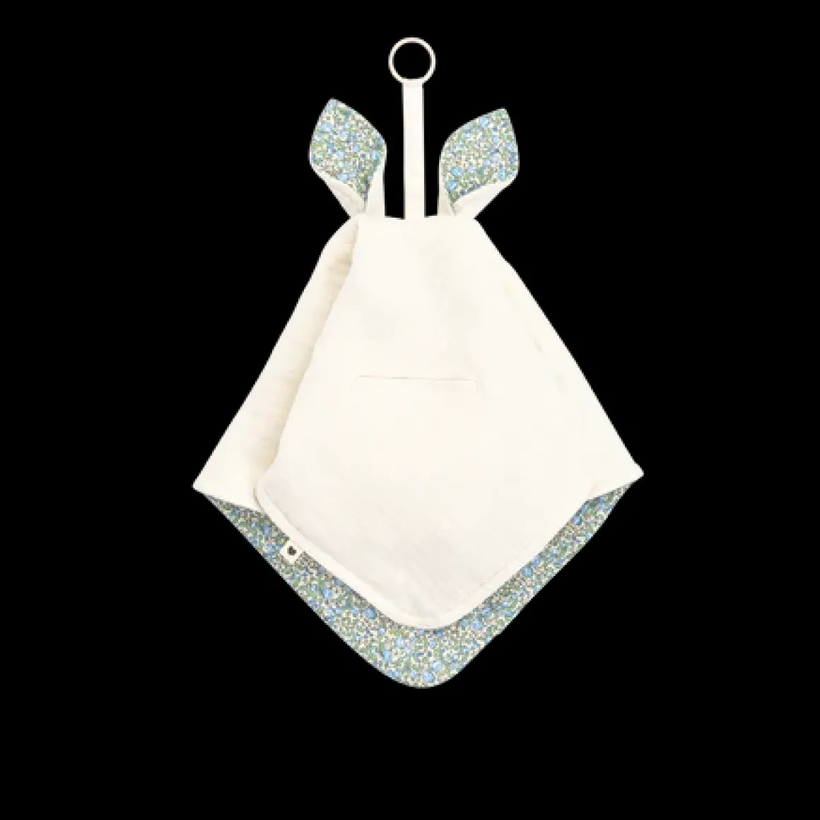 BIBS x Liberty Knuffeldoekje Kangaroo Eloise Ivory