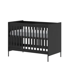 Born Lucky Baby Bed Marble Zwart