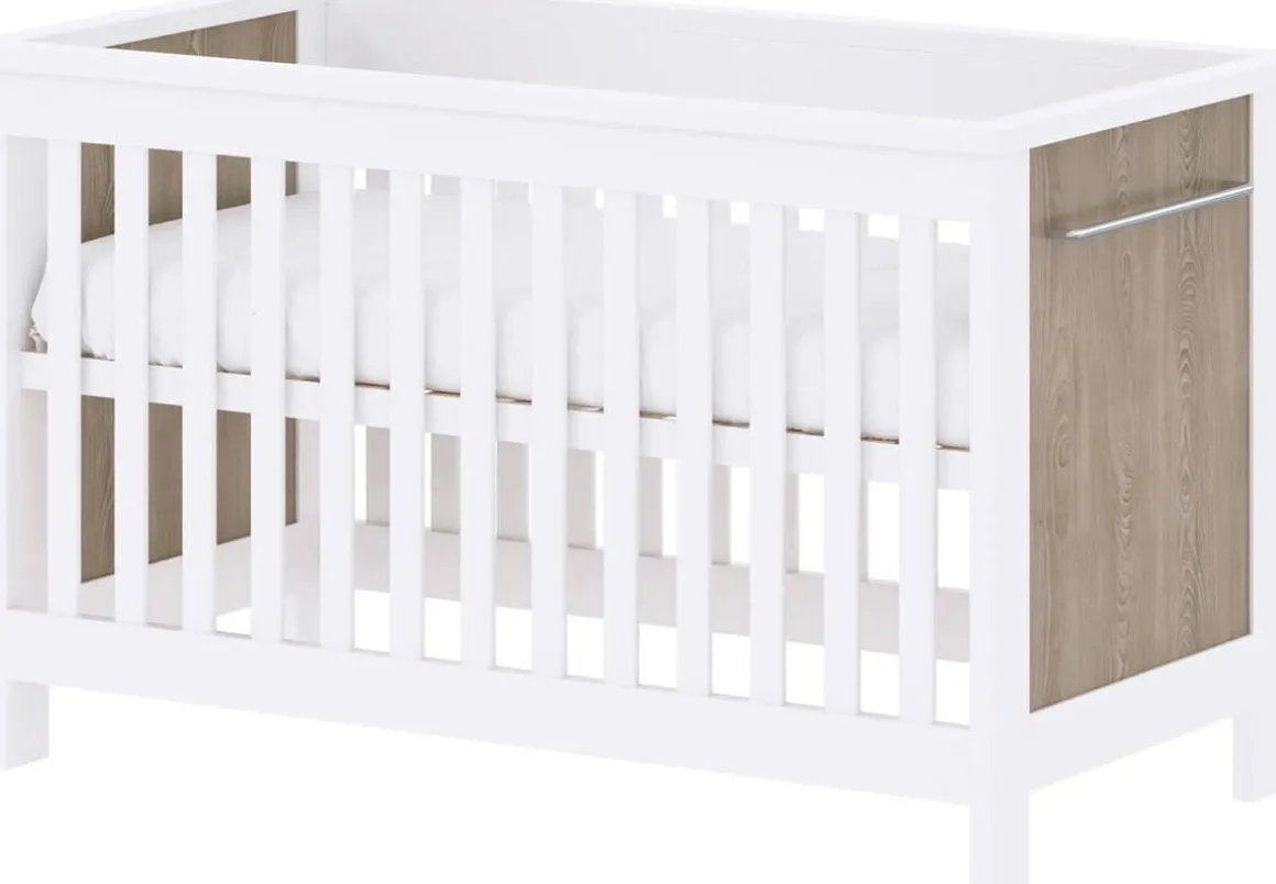 Born Lucky Baby Bed Noël Eiken Wit
