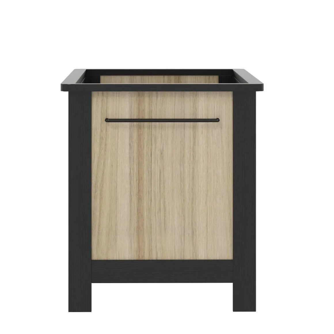 Born Lucky Baby Bed Zwart Oxford