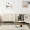 Born Lucky Babykamer Clay 2 Delig Baby Bed Geneve + Commode Bretagne
