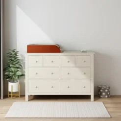 Born Lucky Babykamer Clay 2 Delig Baby Bed Geneve + Commode Bretagne