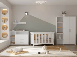 Born Lucky Babykamer Luuk Wit 3 Delig