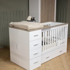 Born Lucky Babykamer Memphis Wit Eiken