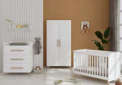 Born Lucky Babykamer Stockholm Wit 3 Delig
