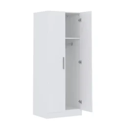 Born Lucky Babykamer Wit 3 Delig Baby Bed Lola + Commode Texas + Kledingkast Texas