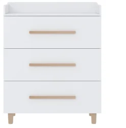 Born Lucky Babykamer Wit 2 Delig Baby Bed Lola + Commode Stockholm