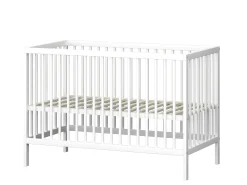Born Lucky Babykamer Wit 3 Delig Baby Bed Joep + Commode Texas + Kledingkast Texas