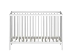 Born Lucky Babykamer Wit 3 Delig Baby Bed Joep + Commode Texas + Kledingkast Texas
