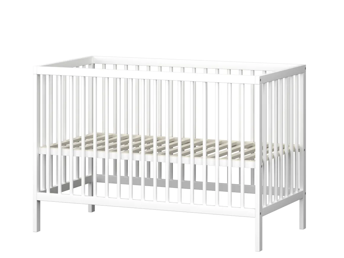 Born Lucky Babykamer Wit 2 Delig Baby Bed Joep + Commode Stockholm