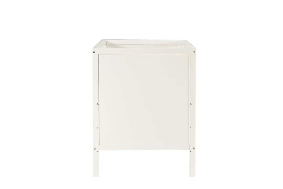 Born Lucky Babykamer Wit 2 Delig Baby Bed Lola + Commode Bretagne