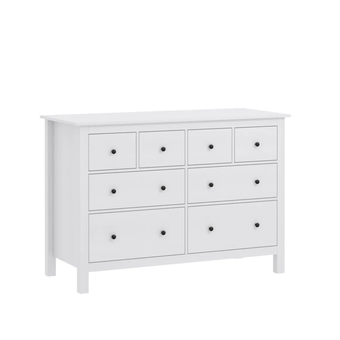 Born Lucky Babykamer Wit 2 Delig Baby Bed Lola + Commode Bretagne