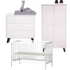 Born Lucky Babykamer Zara Zwart Wit 3 Delig Met Baby Bed Joep