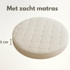 Born Lucky Box Rond Clay Met Matras