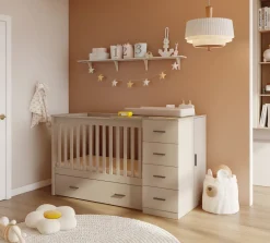 Born Lucky Combi Ledikant Memphis Clay Met Matras