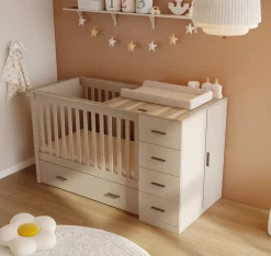 Born Lucky Combi Ledikant Memphis Clay Met Matras