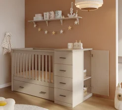 Born Lucky Combi Ledikant Memphis Clay Met Matras