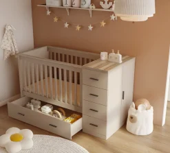 Born Lucky Combi Ledikant Memphis Clay Met Matras