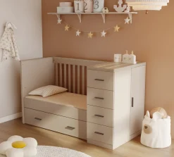 Born Lucky Combi Ledikant Memphis Clay Met Matras