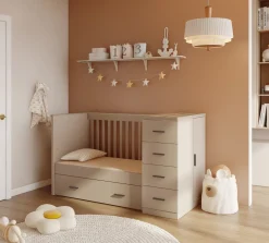 Born Lucky Combi Ledikant Memphis Clay Met Matras