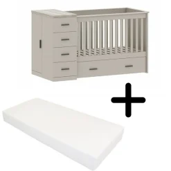 Born Lucky Combi Ledikant Memphis Clay Met Matras