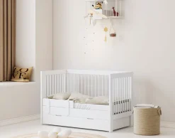 Born Lucky Combi Ledikant Alaska Wit