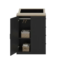 Born Lucky Combi Ledikant Memphis Zwart Eiken