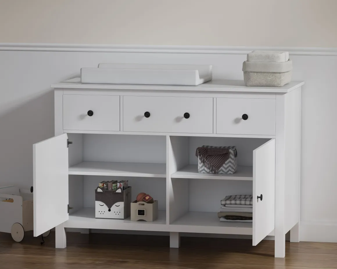 Born Lucky Commode Parijs Wit