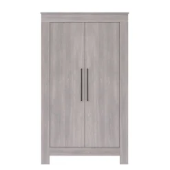 Born Lucky Kledingkast Nevada 2 Deurs Grijs Zwart