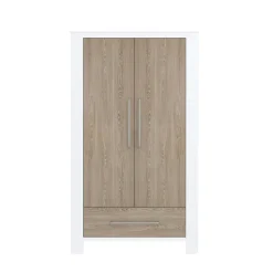 Born Lucky Kledingkast Noël Eiken Wit