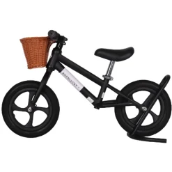 Born Lucky Loopfiets Balance Bike Luxe Zwart