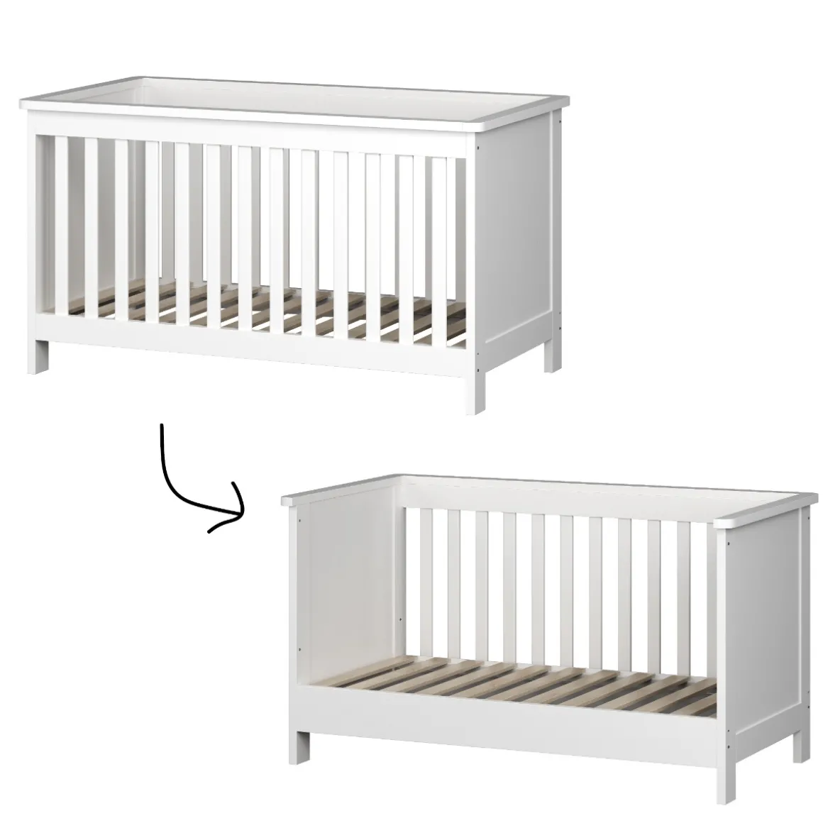 Born Lucky Meegroei Babykamer Luuk Wit 3 Delig