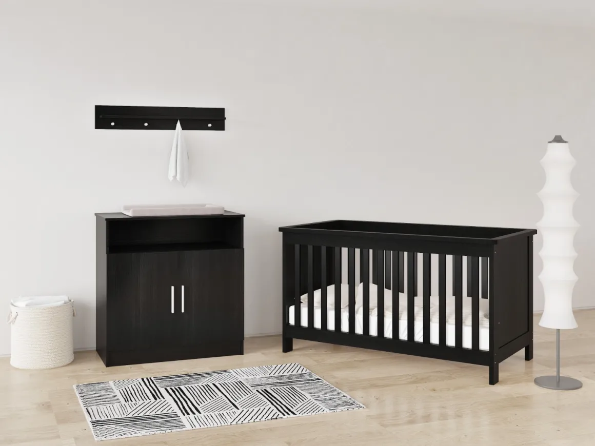Born Lucky Meegroei Babykamer Tucson Zwart 2 Delig