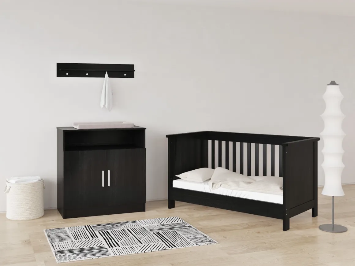 Born Lucky Meegroei Babykamer Tucson Zwart 2 Delig