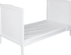 Born Lucky Meegroei Ledikant Met Veiligheidsrekje 70 x 140 cm Wit