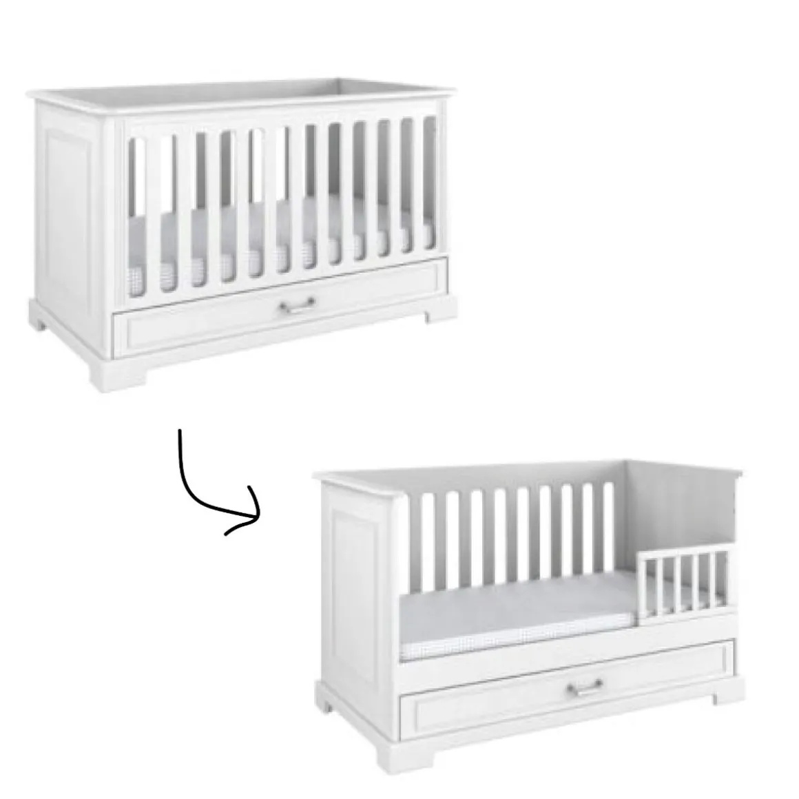 Born Lucky Meegroei Ledikant Ilona Ivory