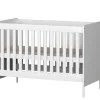 Born Lucky Santiago Baby Bed 60x120 cm Wit