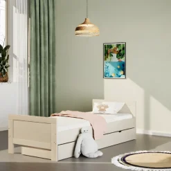 Born Lucky Tienerbed Belmond Clay 90 x 200 cm Met Lade