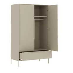 Born Lucky Tienerkamer Belmond Clay 2 Delig Met Bed Met Lade Met Kledingkast