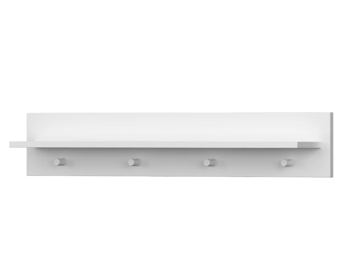 Born Lucky Wandplank Santiago Wit