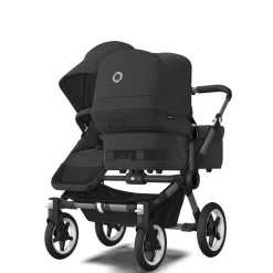 Bugaboo Donkey 5 Duo Kinderwagen 3 In 1 Graphite Midnight Black