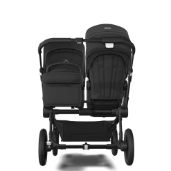 Bugaboo Donkey 5 Duo Kinderwagen 3 In 1 Black Midnight Black