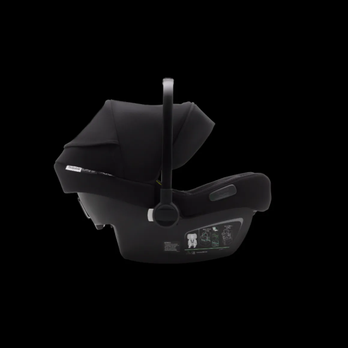 Bugaboo Donkey 5 Duo Kinderwagen 3 In 1 Black Midnight Black + Isofix Base