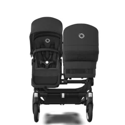 Bugaboo Donkey 5 Duo Kinderwagen 3 In 1 Black Midnight Black + Isofix Base