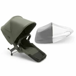 Bugaboo Donkey 5 Duo Uitbreidingsset Compleet Forest Green